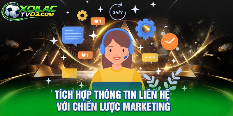 Tích Hợp Thông Tin Liên Hệ với Chiến Lược Marketing